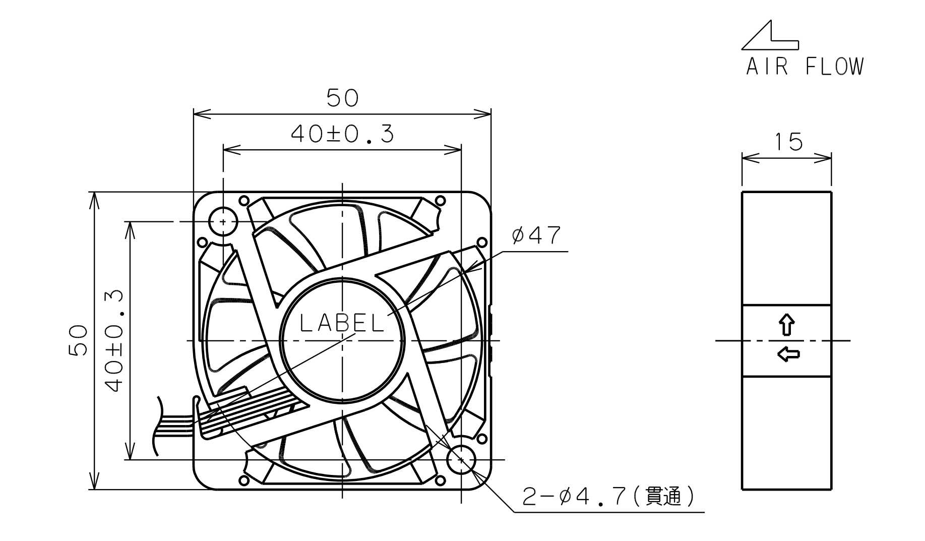 LF50F12の図面