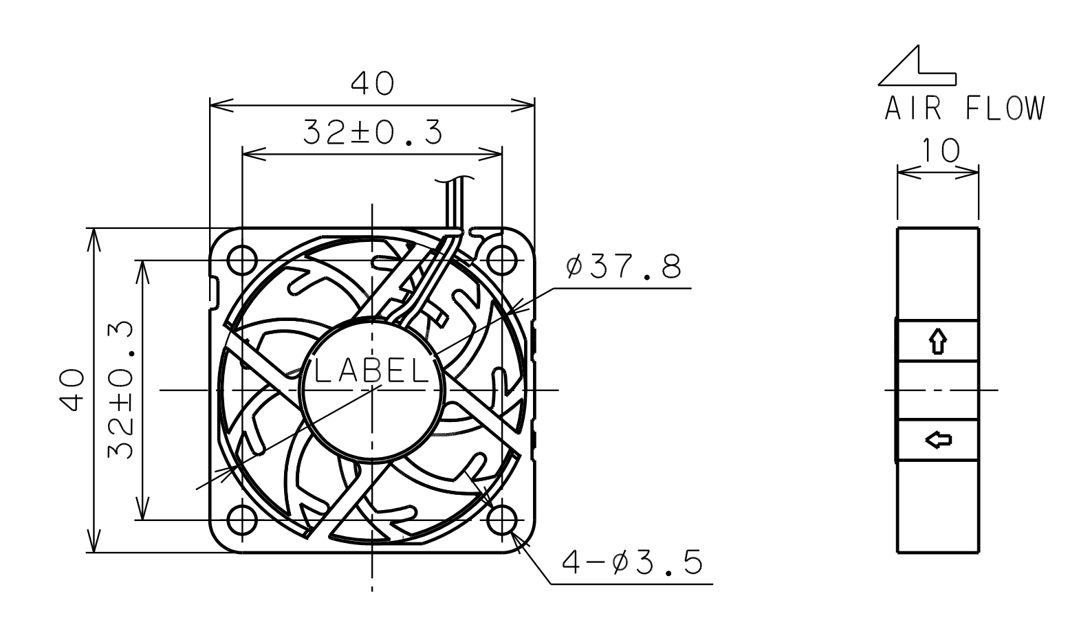 LF40P12の図面